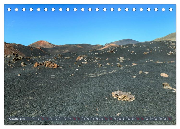 Produktbild: La Palma - Gr&uuml;ne Trauminsel im Atlantik (Tischkalender 2026 DIN A5 quer), CALVENDO Monatskalender
