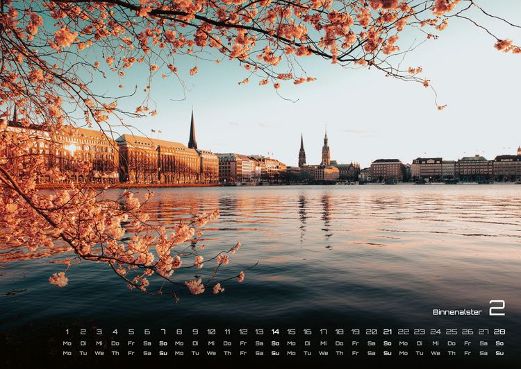Produktbild: Hamburg - Zwischen Speicherstadt und Alster - 2027 - Kalender DIN A2