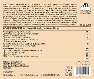 Produktbild: Stevens: Orchestermusik Vol. 3