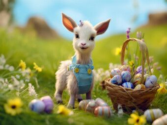 Produktbild: CALVENDO Puzzle Ostern | 1000 Teile Lege-Gr&ouml;&szlig;e 64x48cm Foto-Puzzle f&uuml;r gl&uuml;ckliche Stunden