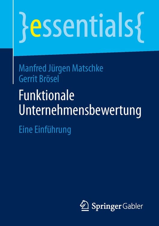 Produktbild: Funktionale Unternehmensbewertung
