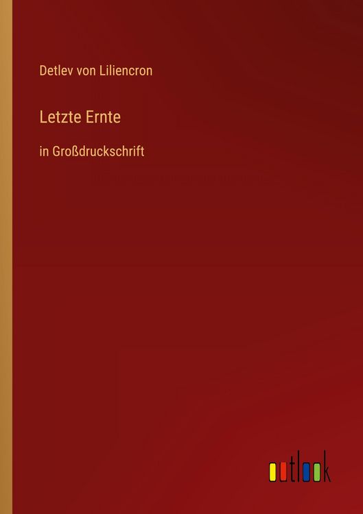 Produktbild: Letzte Ernte