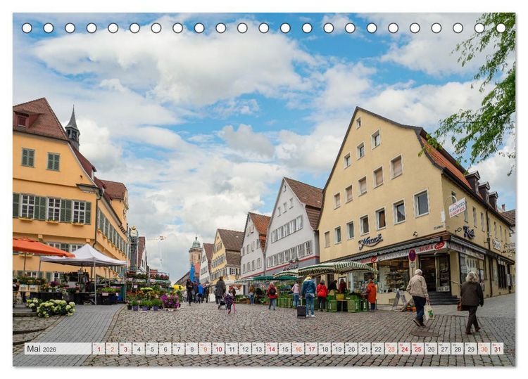 Produktbild: N&uuml;rtingen Impressionen (Tischkalender 2026 DIN A5 quer), CALVENDO Monatskalender