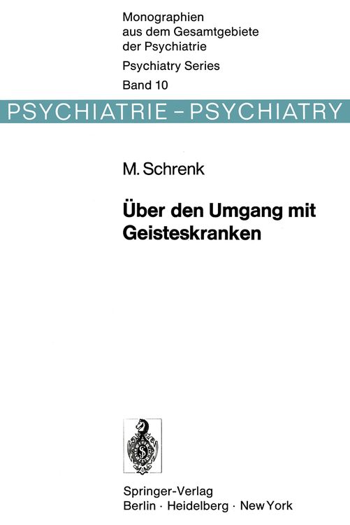 Produktbild: &Uuml;ber den Umgang mit Geisteskranken