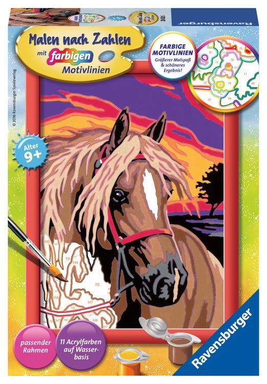 Produktbild: Ravensburger Malen nach Zahlen, Pferdetraum