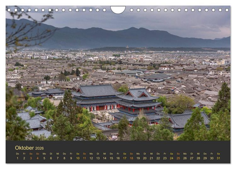 Produktbild: Yunnan - Magische Orte (Wandkalender 2026 DIN A4 quer), CALVENDO Monatskalender