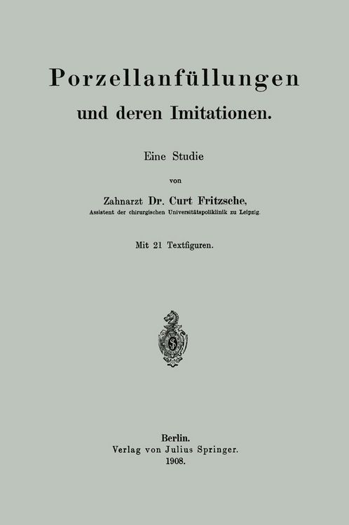 Produktbild: Porzellanf&uuml;llungen und deren Imitationen