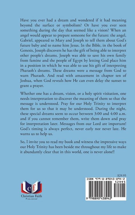 Produktbild: Dreams, Visions, Holy Spirit Visitations to Comfort a Grieving Heart, and Miraculous Healing Testimonials