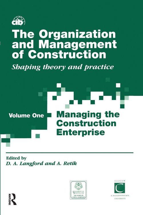 Produktbild: The Organization and Management of Construction