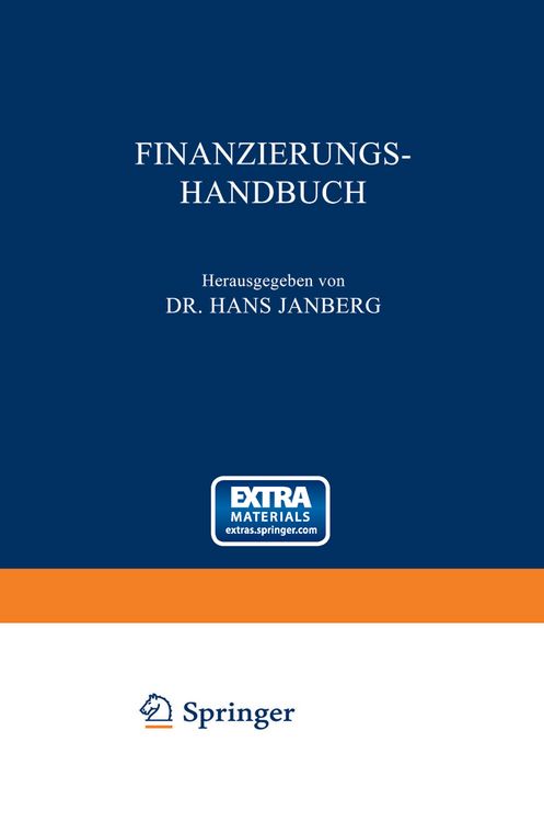 Produktbild: Finanzierungs-Handbuch