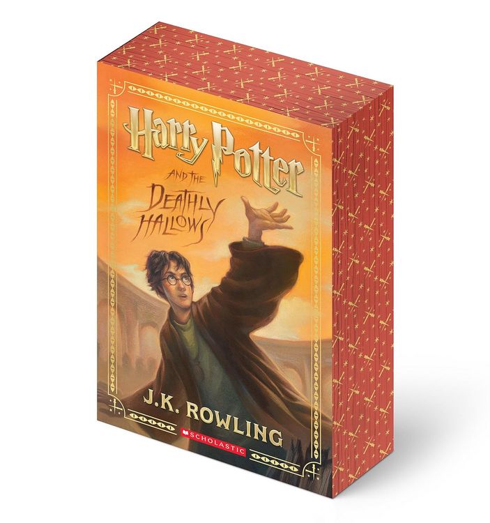 Produktbild: Harry Potter and the Deathly Hallows (Stenciled Edges) (Harry Potter, Book 7)