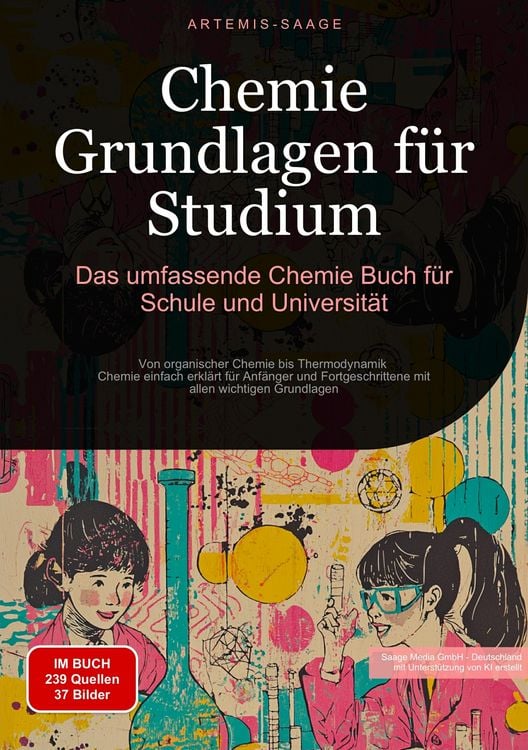Produktbild: Chemie Grundlagen f&uuml;r Studium: Das umfassende Chemie Buch f&uuml;r Schule und Universit&auml;t