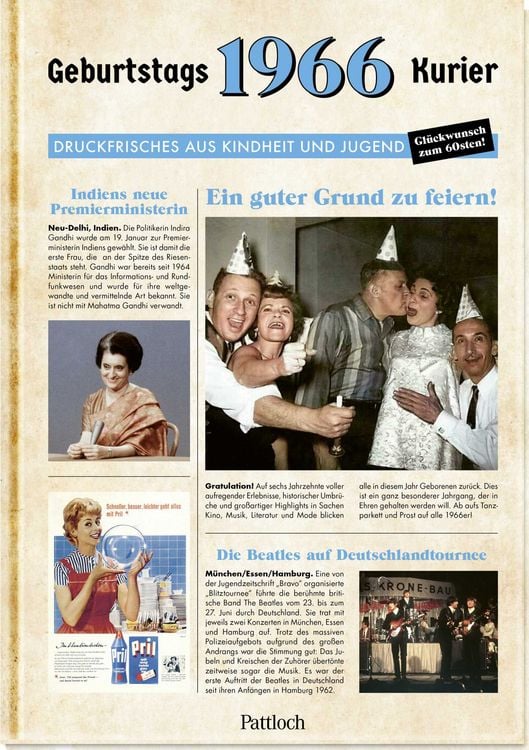 Produktbild: 1966 &ndash; Geburtstagskurier