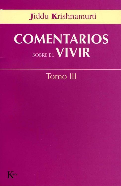 Produktbild: Comentarios Del Vivir. Iii