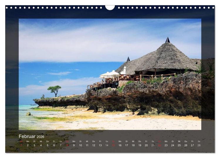Produktbild: Sansibar (Wandkalender 2026 DIN A3 quer), CALVENDO Monatskalender