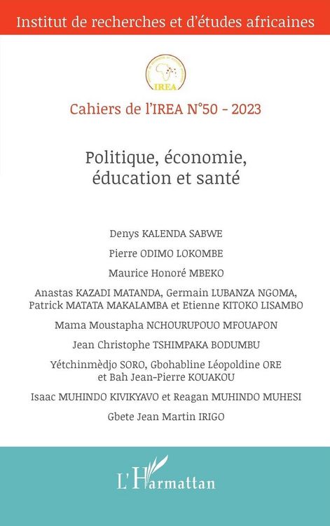 Produktbild: Politique, &eacute;conomie, &eacute;ducation et sant&eacute;