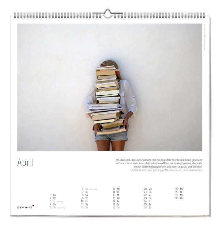 Produktbild: Literarischer Lesen Kalender 2027