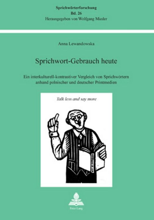 Produktbild: Sprichwort-Gebrauch heute