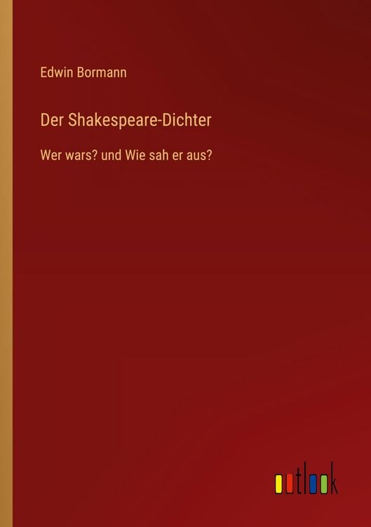 Produktbild: Der Shakespeare-Dichter