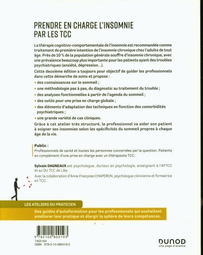 Produktbild: Prendre en charge l'insomnie par les TCC