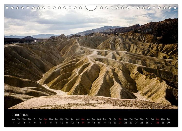 Produktbild: Death Valley California (Wall Calendar 2026 DIN A4 landscape), CALVENDO 12 Month Wall Calendar