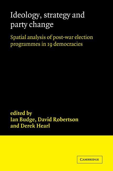 Produktbild: Ideology, Strategy and Party Change