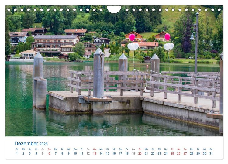 Produktbild: Sch&ouml;ner Tegernsee (Wandkalender 2026 DIN A4 quer), CALVENDO Monatskalender