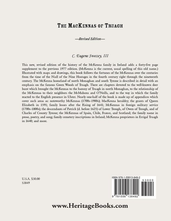 Produktbild: The Mackennas of Truagh, Revised Edition