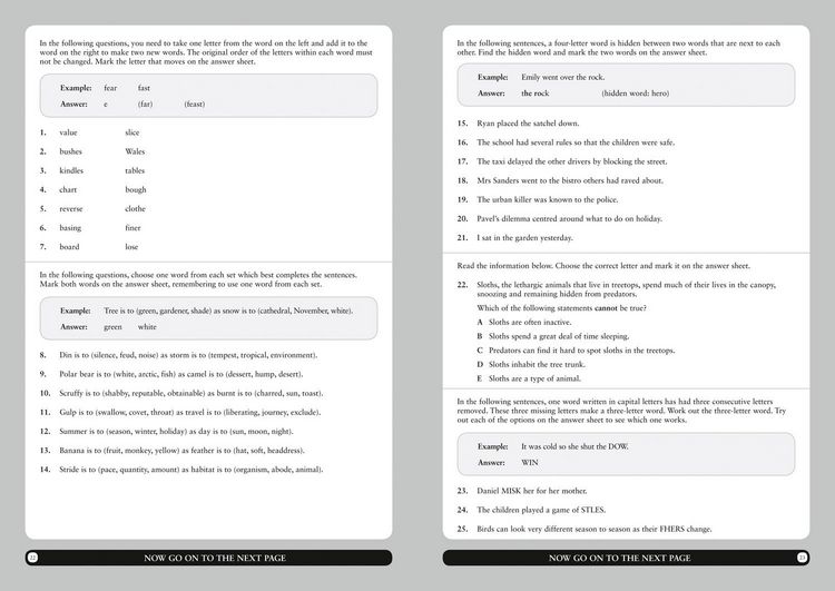 Produktbild: 11+ Verbal Reasoning Practice Papers Set B