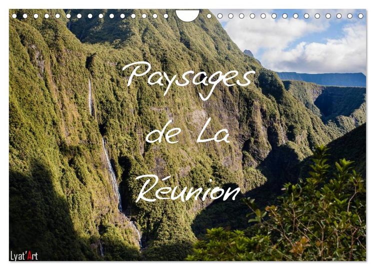 Produktbild: Paysages de La R&eacute;union (Calendrier mural 2026 DIN A4 vertical), CALVENDO calendrier mensuel
