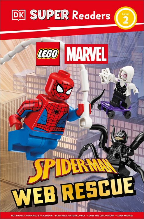 Produktbild: DK Super Readers Level 2 LEGO Spider-Man Web Rescue