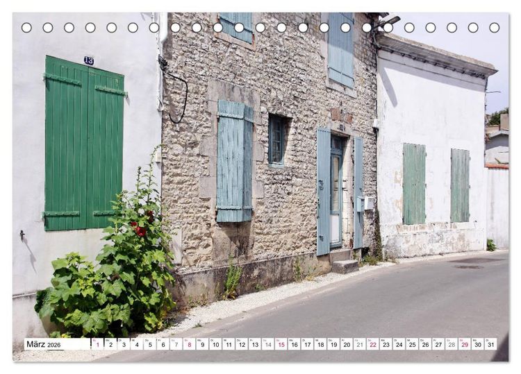 Produktbild: &Icirc;le de R&eacute; (Tischkalender 2026 DIN A5 quer), CALVENDO Monatskalender