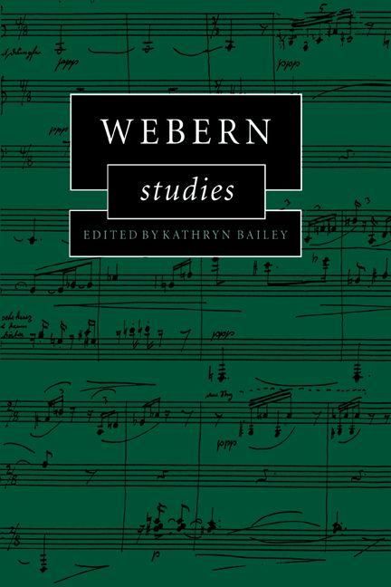 Produktbild: Webern Studies
