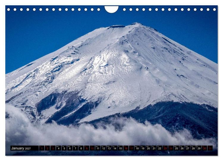 Produktbild: Fantastic Fuji (Wall Calendar 2027 DIN A4 landscape), CALVENDO 12 Month Wall Calendar