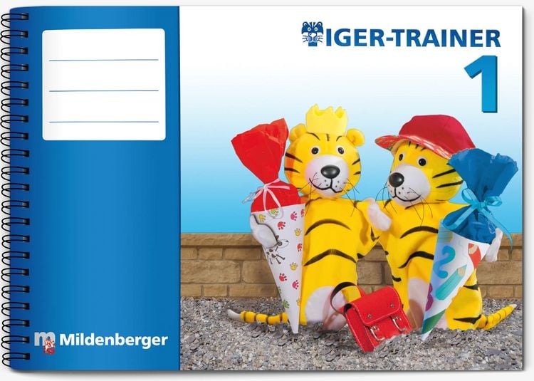 Produktbild: Tiger-Trainer 1 &ndash; Arbeitsheft &middot; Erstausgabe