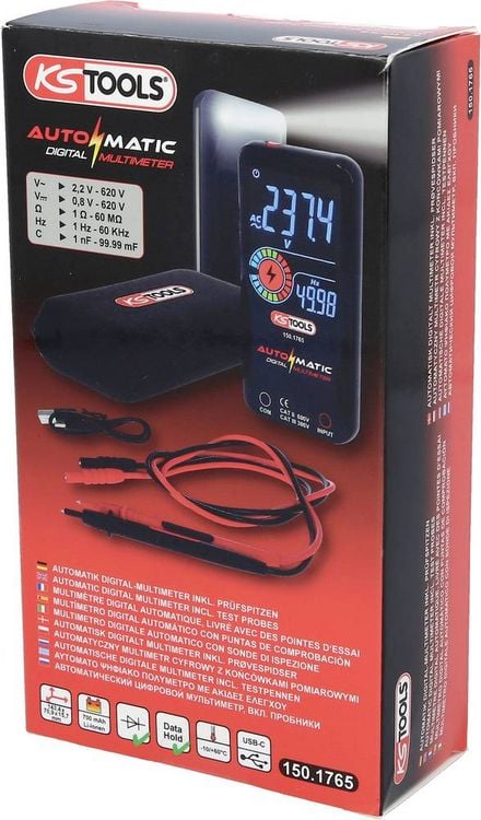 Produktbild: KS Tools 150.1765 Hand-Multimeter