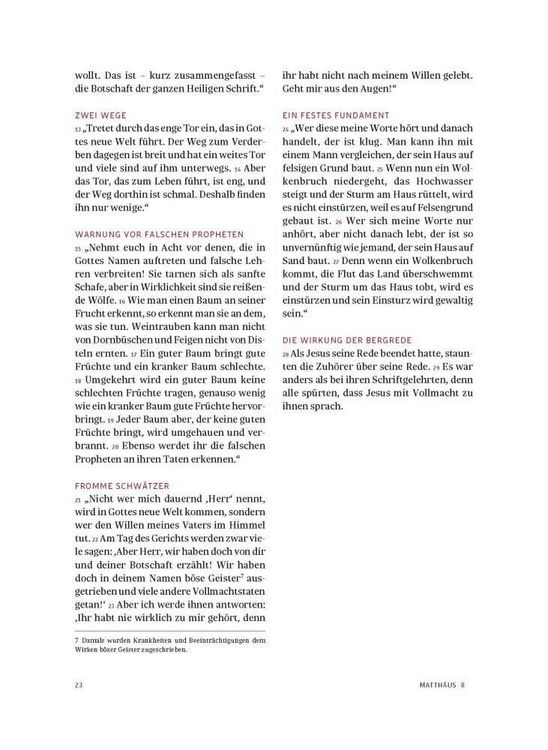 Produktbild: Das neue Testament. &Uuml;bertragen in die Sprache unserer Zeit. Rote Ausgabe