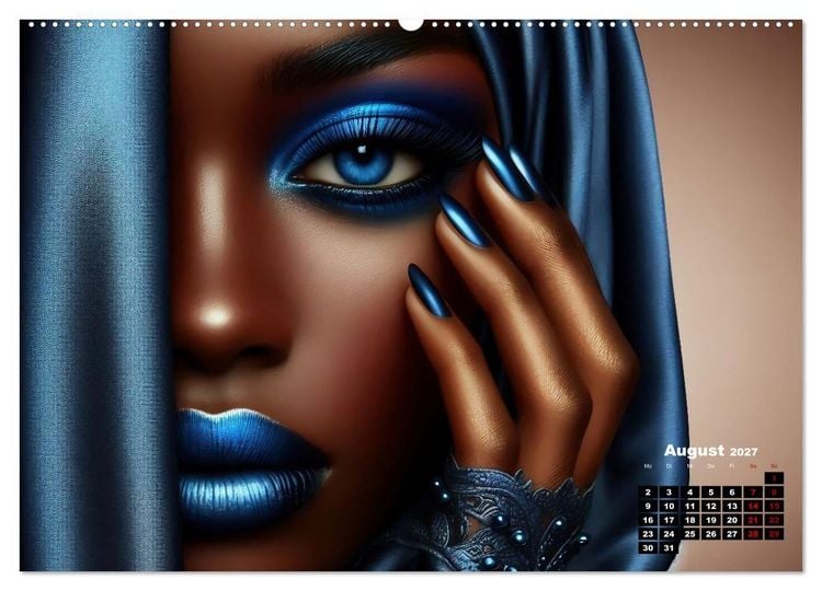 Produktbild: Eleganz, Farbe und Anmut (Wandkalender 2027 DIN A2 quer), CALVENDO Monatskalender