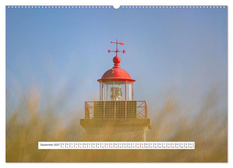 Produktbild: Pittoreske Normandie (hochwertiger Premium Wandkalender 2027 DIN A2 quer), Kunstdruck in Hochglanz