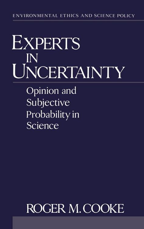 Produktbild: Experts in Uncertainty