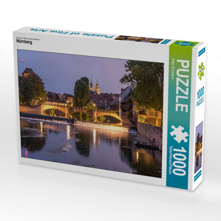 Produktbild: CALVENDO Puzzle N&uuml;rnberg | 1000 Teile Lege-Gr&ouml;&szlig;e 64x48cm Foto-Puzzle f&uuml;r gl&uuml;ckliche Stunden
