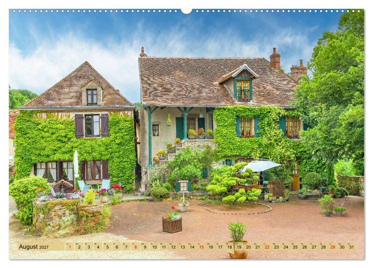 Produktbild: Bonjour Gascogne (Wandkalender 2027 DIN A2 quer), CALVENDO Monatskalender