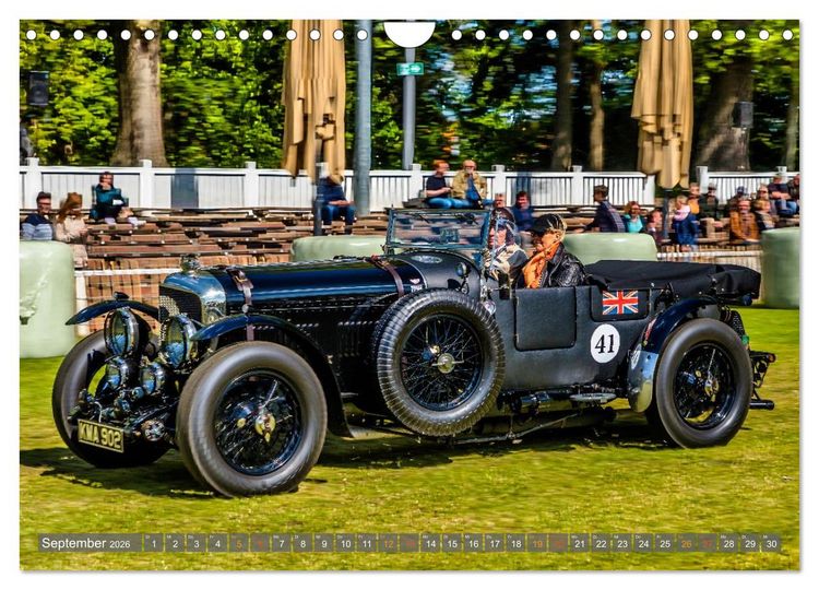 Produktbild: Historischer Rennsport - vom Feinsten (Wandkalender 2026 DIN A4 quer), CALVENDO Monatskalender
