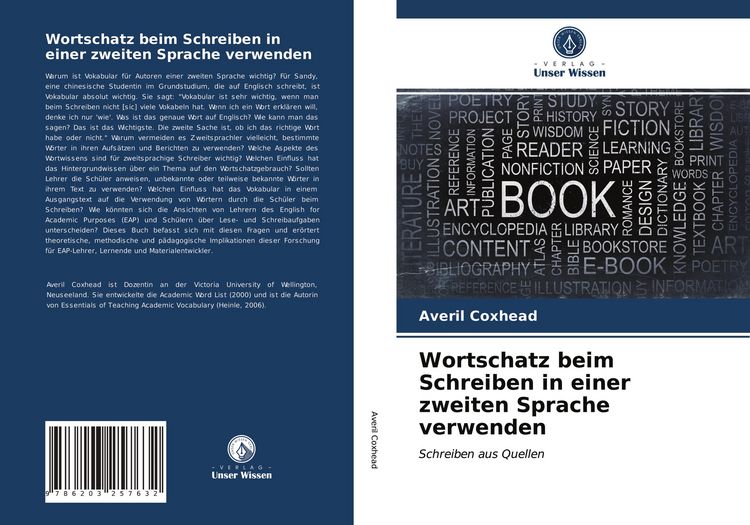 Produktbild: Wortschatz beim Schreiben in einer zweiten Sprache verwenden