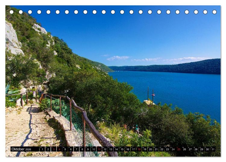 Produktbild: Rund um Rovinj (Tischkalender 2026 DIN A5 quer), CALVENDO Monatskalender