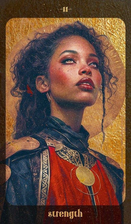 Produktbild: Amber Moon Tarot - 78 tarot cards and 80-page booklet (English)