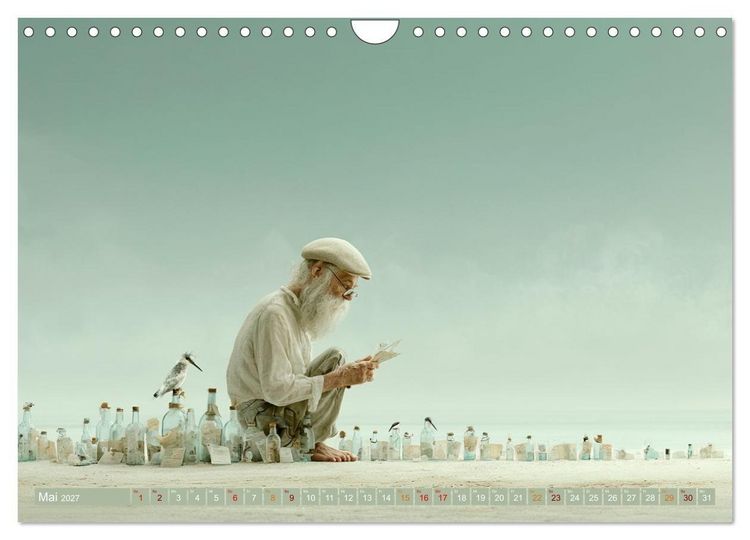 Produktbild: Wo das Meer Geschichten tr&auml;umt (Wandkalender 2027 DIN A4 quer), CALVENDO Monatskalender