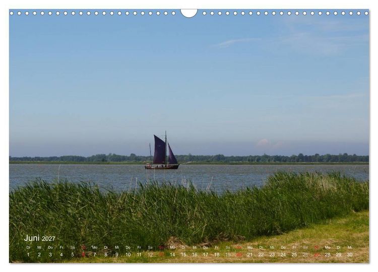 Produktbild: Anblicke und Ausblicke auf Fischland Dar&szlig; (Wandkalender 2027 DIN A3 quer), CALVENDO Monatskalender