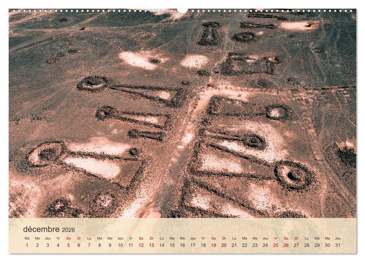 Produktbild: Arabie Saoudite - Royaume des fascinations (Calendrier mural 2026 DIN A2 vertical) calendrier de bureau
