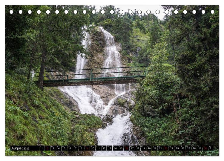 Produktbild: Allg&auml;u - Natur pur (Tischkalender 2026 DIN A5 quer), CALVENDO Monatskalender